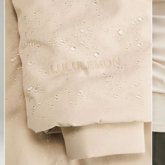LULULEMON APRES IT ALL JACKET SIZE 12 color TRENCH - Picture 6 of 8